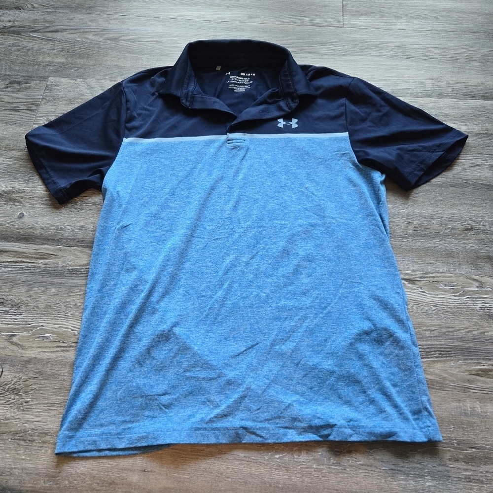 Under Armour Men's Blue Polo Shirt